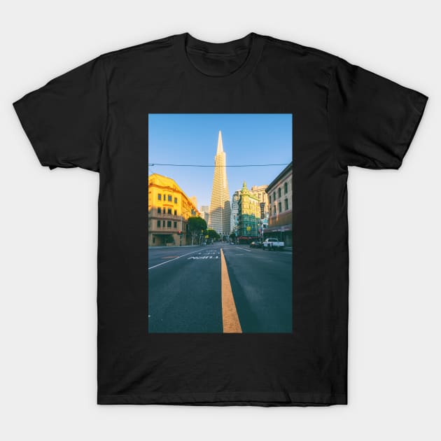 The TranAmerica Pyramid T-Shirt by jvnimages